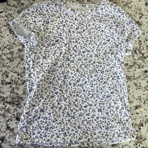 Abercrombie kids floral print tee